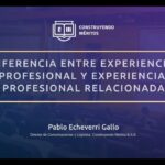 🤔 ¿Cuál es la 🎯 diferencia clave entre experiencia laboral y profesional? Descúbrelo aquí 💼